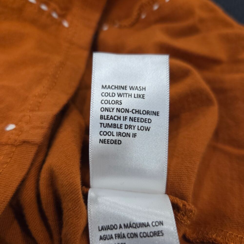 Idyllwind Miranda Lambert Western Contrast Stitch Tank Top Orange Womens Size L - Picture 11 of 13